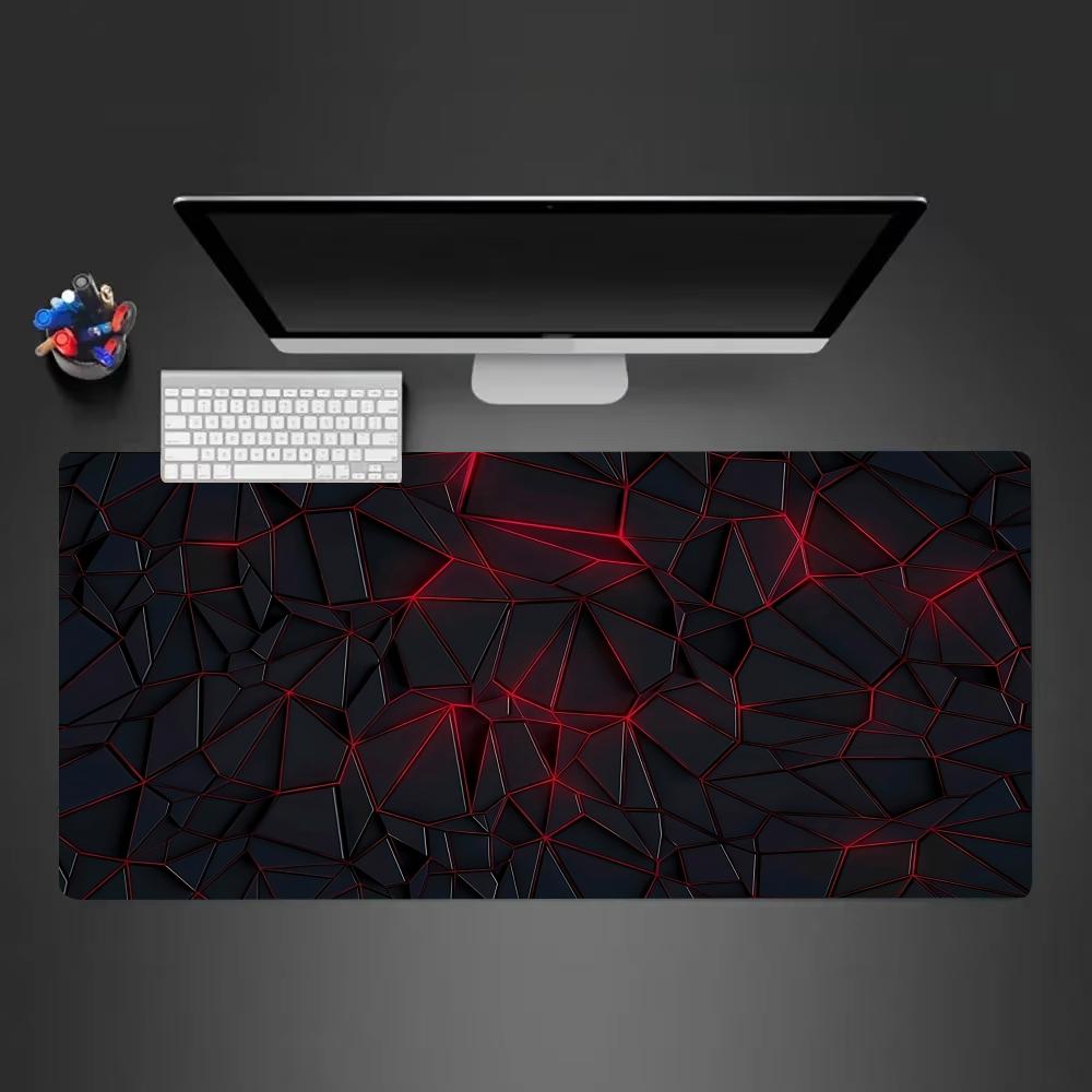 Space Line Wind Mouse Pad Large Computer Office Game Table Mats XXL Rubber Anti-slip Gaming Keyboard Mousepads Long Desk Pads