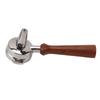 58mm Portafilter Stainless Steel Coffee Tea Portafilter Holder Single Spout Brewing Coffee Filter Wooden Handle Coffee Accessories