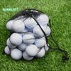Large Capacity Drawstring Mesh Golf Ball Bag - Portable, Quick Drying, Foldable Nylon Net for Heavy-Duty, Multi-functional Storage