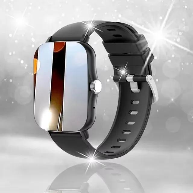 

New 1.83 Waterproof Smart Watch Message Answer Call Sleep Monitoring Sports Pedometer Information Alerts For iPhone Android чёрный