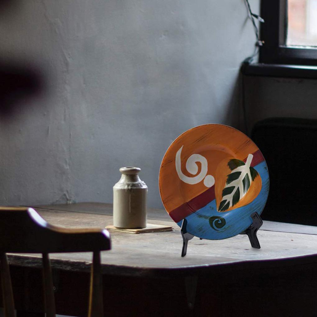 Packung mit 6 Ausstellungsständern Bilderrahmen Faltbare Stabile Halterung Haushalt Stützhalter Set Zubehör für Schlafzimmer Wohnzimmer