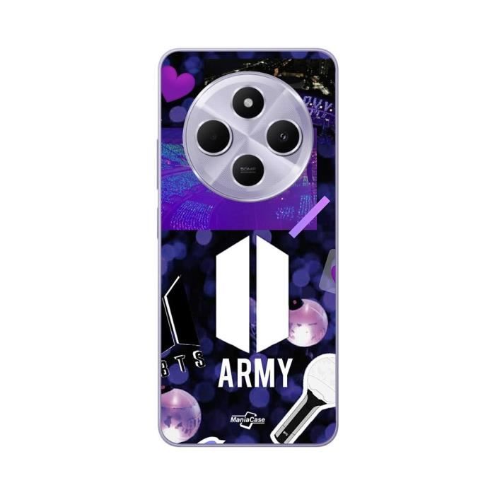 Coque Xiaomi Redmi 14C BTS army logo Bangtan Subs Maniacase