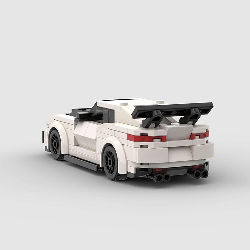 Camaro ZL1 City MOC Car Racing Building Block Super Race F1 Classical Speed Technical Vehicle Brick Sport Toy Christmas Gift