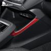 Real Soft Carbon Fiber Sticker For Subaru Crosstrek 2024 Impreza 2024 Car Wireless Charger Side Panel Interior Trim Accessories