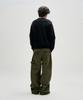NOT4NERD Flap Pocket Curved Cotton Pants - Khaki
