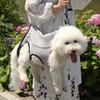 Pet Dog Hindleg Weakness Assist Booster Bag Teddy Going Out Lifting Carrying Mesh Backpack Dog Leash Pet Products