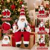Window Display Decor Christmas Santa Doll 40cm Christmas Figurine  Christmas Home Decor