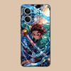 Demon Slayer Tanjiro Phone Case for Xiaomi 15 14 13 12 Mi 11 T Ultra Lite Pro S X 5G Colour Printing Cellphones Cover Smartphone