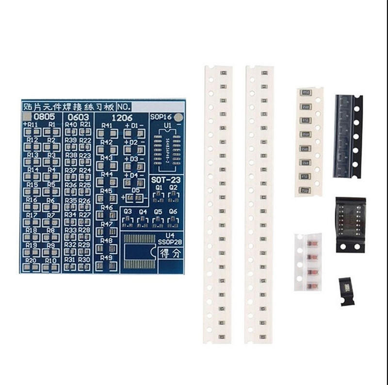 

Smt Smd Component Welding Practice Pcb Board Solder Solder Diy Suite Kit