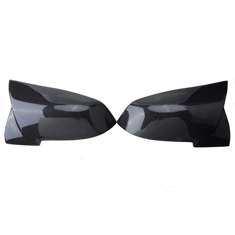 

1 пара автомобильных зеркал заднего вида, декоративная крышка, боковое крыло, накладка на зеркало для BMW F20 F21 F22 F23 F30 F32 F33 F36 Real Carbon Fiber