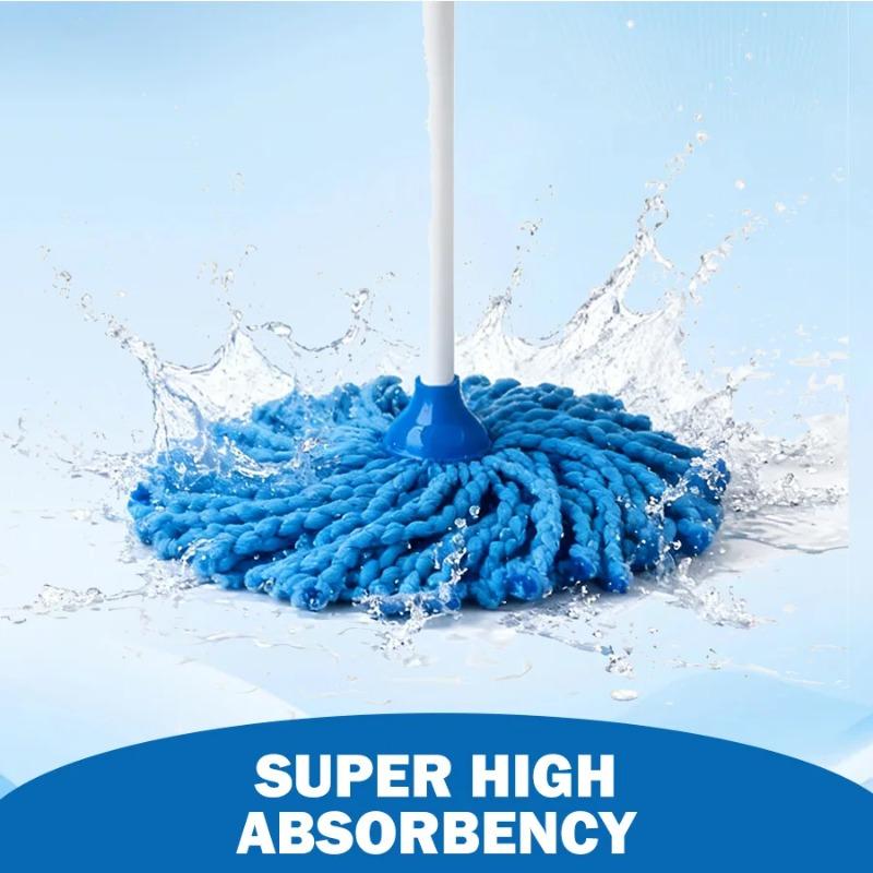1PC 2-in-1 Wet & Dry Mop  Ideal for Hardwood Floors Tiles Laminate & Marble  Absorbs Spills  Sweeps Dust Hair  Perfect for Ki