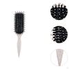 Curly Hair Brush Barber Comb Bristle Defining for Men Home Salon