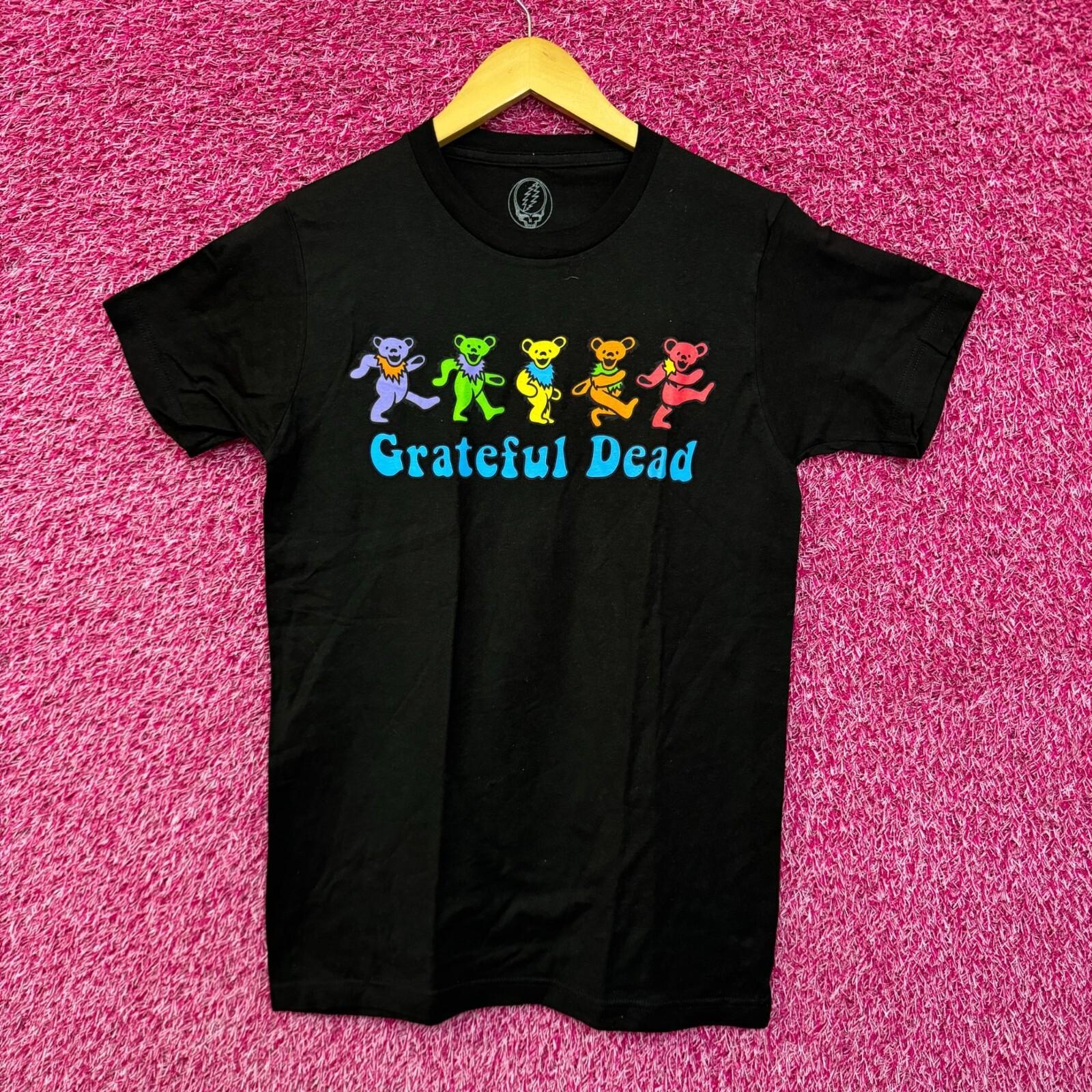 

Grateful Dead Dancing Bears Psychedelic Jam Band Rock Tee M S