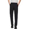 Anta Comfortable Simple Versatile Solid Color Straight Leg Zipper Mid Rise Sports Pants Men Bottoms Basic-Black 152530503-1
