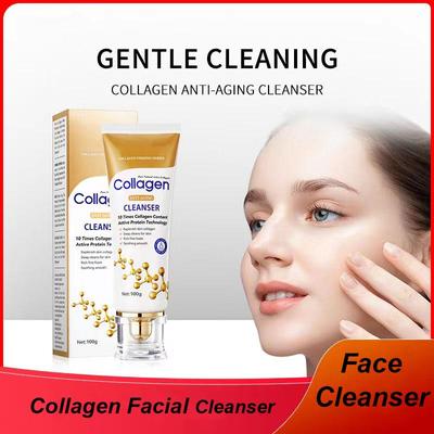 Kollagén arctisztító és kollagén öregedésgátló tisztító és arctisztító kollagénnel és fehérítő és öregedésgátló hatással 100 gramm
