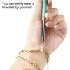 1Pc Armband Verschluss Helfer Werkzeug Armbänder Schmuck Tragen Werkzeuge Armband Befestigung Helfer Zange Clip Schnelles Anziehen