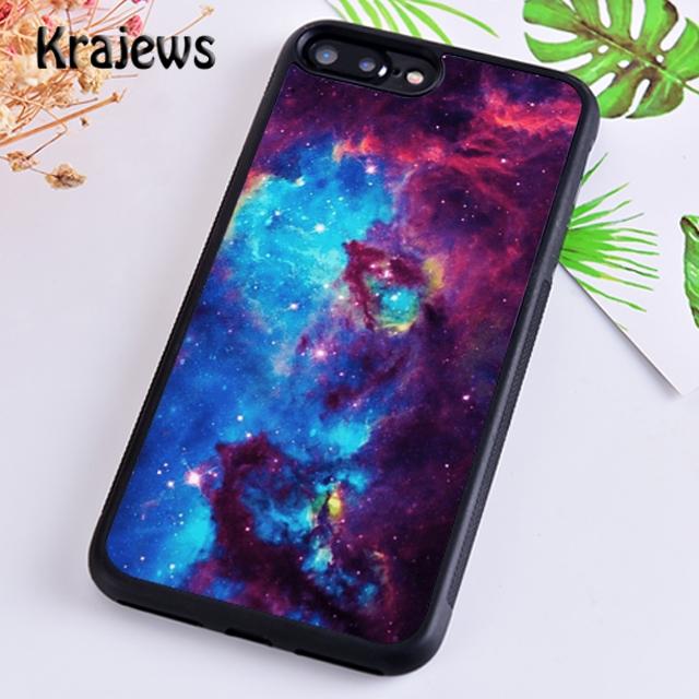 Krajews Fantasy Nebula Space Stars Universe Phone Case Cover For iPhone 17 Air 16 15 14 plus 12 13 pro max