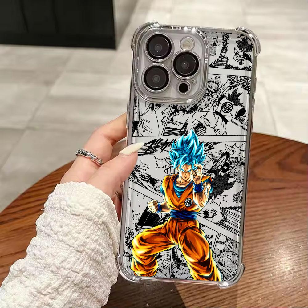 Dragons B-Ball Z Anime Soft Funda For iPhone 18 17 Pro 16 15 14 13 12 11 Pro Max Case 17 Plus 17E 16E 17Air Protection Phone Cover