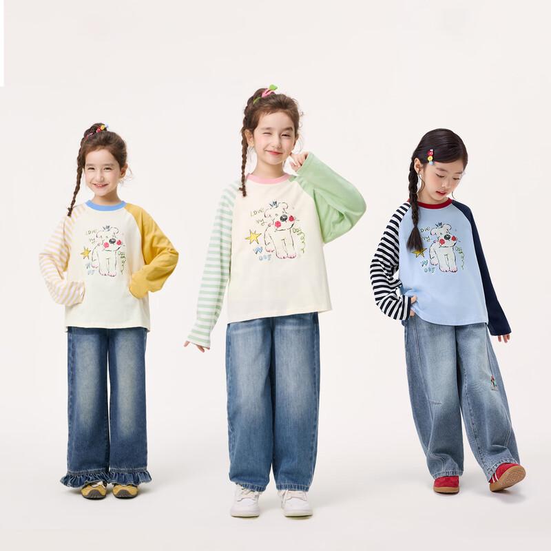 Xiaoyinman Girls' Artist Collaboration Long-Sleeve T-Shirt