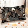Zombie Skull Pattern Pillowcase Suitable For Sofa Bedroom Car Pillow Cover Cushion Rectangular Back Cushion