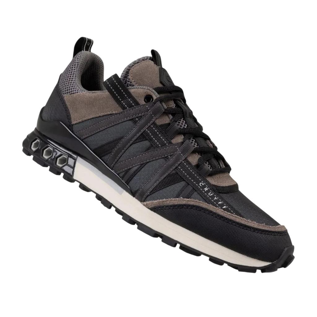 Cruyff Mens Fearia Suede Hex-Tech Trainers