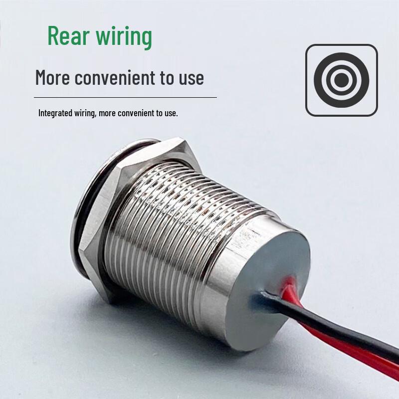 Jingrong Metal LED Push Button Switch