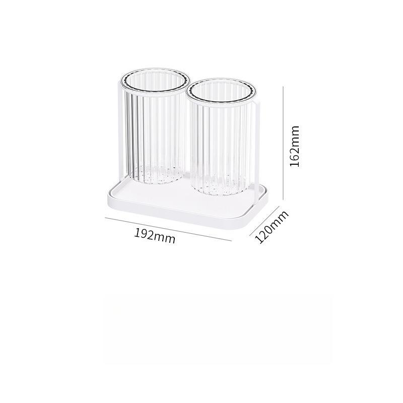 Cutlery Holder Kitchen Countertop Drain Utensil Organizer Chopsticks, Knives, Forks, Spatulas, and Spoons Holder
