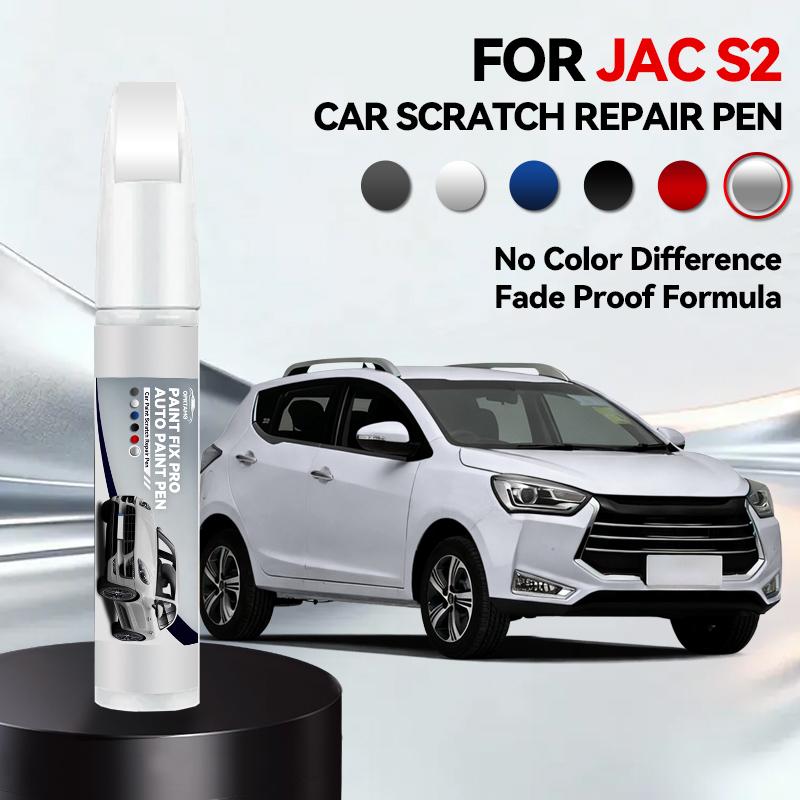 

For JAC S2 2015-2020 S2 Paint Repair Pen Touch Up Scratch Remover DIY Auto Accessories Black White Orange Silver Brown Green Red срібний