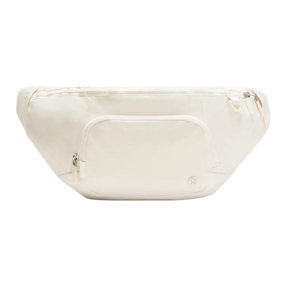 

Lululemon Everywhere 6L Brand Logo Zipper Nylon Chest Bag Waist Bag Extra Large Unisex bags Light-Ivory LU9CUIS-033454 Light Ivory