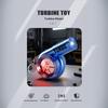 Llavero con Sonido de Mini Turbo Linterna LED Portátil Colgante Ligero de Plástico para Llavero de Coche Actividad Nocturna al Aire Libre