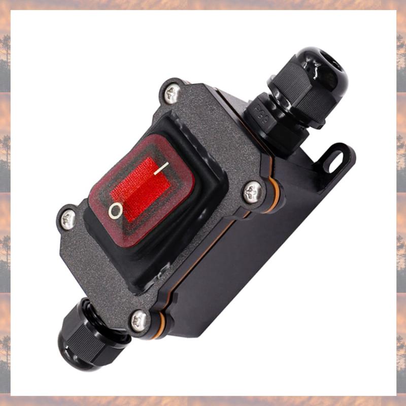 

2025 Trend 1 Piece Waterproof Inline Switch Smart Switches 12V DC 20A High Current Power Waterproof Switch