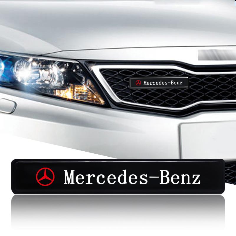 1ks Dekorační LED světla na auto Přední maska Znak Styling Pro Mercedes Benz AMG A300 A200 CLK CLA A180 E220 A300 S300 S350 C200 W176 W117 W156
