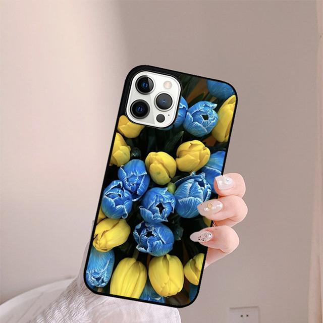 U=krainian flag design logo Phone Case For iPhone 17 Air 14 15 16 13 12 Max Cover For Apple 11 Pro Max Plus SE2020