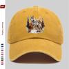 pc Gray Wolf And Forest Snow Scene Printed Baseball Cap Casual Trucker Sun Hat Comfortable Lightweight Papa Hat Dad Mom Beac