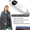 Soft Flannel Electric Heating Blanket - Machine Washable