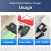 USB Lithium Battery Charger 7.4V 1000mA Fast Charging Cable RC Airplane Lithium Battery SM-2P SM-3P SM-4P Drone Battery Charge