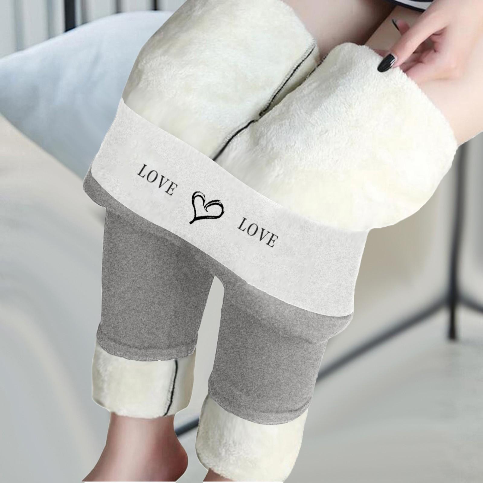 

Модные повседневные женские длинные брюки с принтом и высокой талией, сохраняющие тепло L