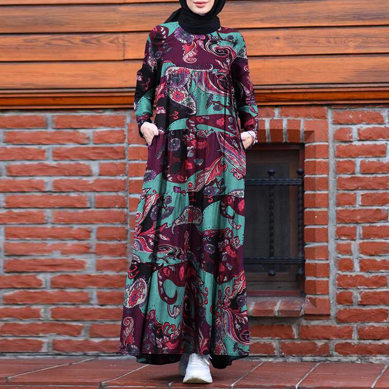 green emerald velvet dress Fancy Islamic Muslim Gold Sequin Wedding Kaftans Party Dress 40