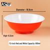 Chinese Melamine Anti-slip Dining Bowl & Spoon Set
