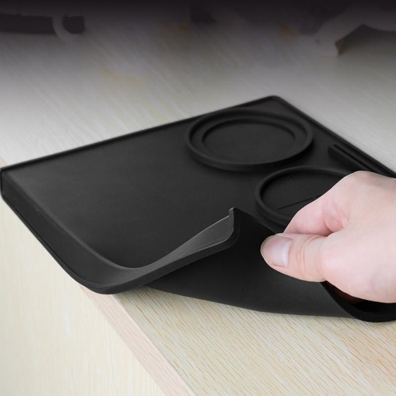 Practical Silicone Coffee Tamper Mat Espresso Silicone Mat Coffee Pad Silicone Pad Mat Espresso Coffee Tamper Mat