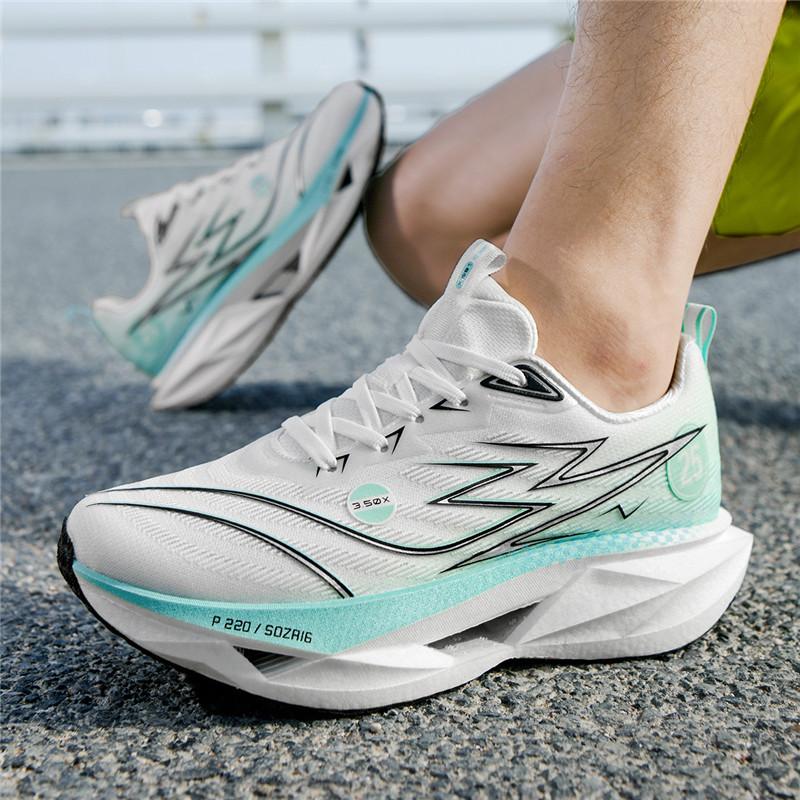 New Autumn Lightweight Mens Womens Sports Shoes Marathon Training Running Shoes Outdoor Support Wear-resistant Walking Shoes