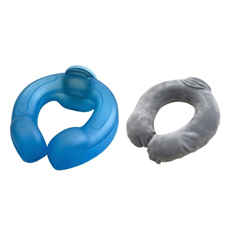 Two Purpose Hot Cold Pack Featuring U Shape Opening And Body Contouring Design For Shoulder Comfort