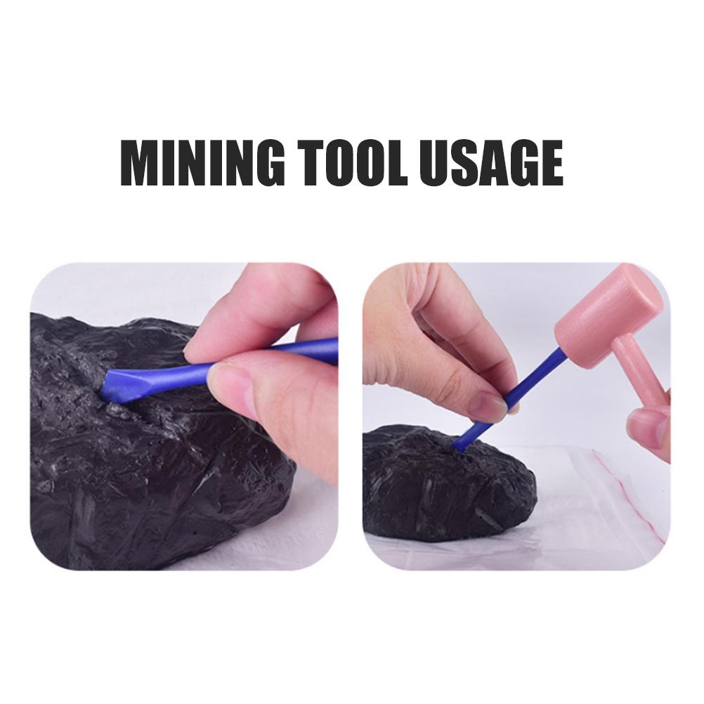 Archaeological Excavation Toys Set Science Educational Toys Funny Crystal Mining Excavation Toys
