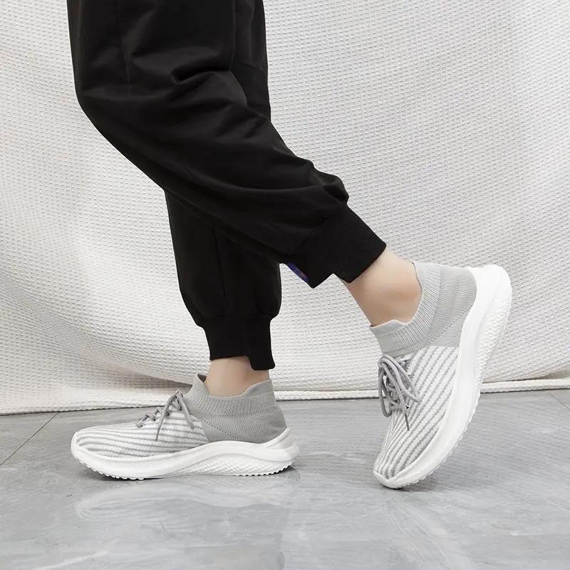 Fashion Low-Top Outdoor Sports Shoes for Men Stylish Lightweight HikingTrekking On Sale Basketball Trends 2025 Man Casual Sneaker Gray