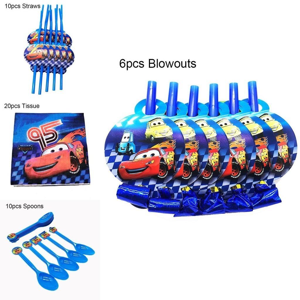 Make Your Party More Fun With Mcqueen Cars Theme Birthday Party Supplies!