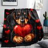 Dog Print Flannel Blanket, High quality Comfortable for All Seasons, Home Decor, Warmth and Comfort, Perfect for Christmas Gifts