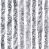 Vidaxl Zasłona Przeciwko Owadom, Biało-Szara, 100X200 Cm, Szenil