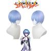 30cm/11.8in Eva Ayanami Rei Cosplay Wig Add Fun To Halloween Parties