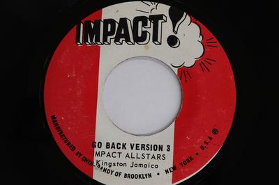 Disque 7 pouces IMPACT ALLSTARS - Go Back Version 3 / Go Back Version 2506 IMPACT US Reggae, Ska & Dub Occasion