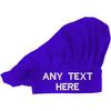Personalized Embroidered Chef Hat with  Text or Name, Ideal for Home Cooks, Professional Chef